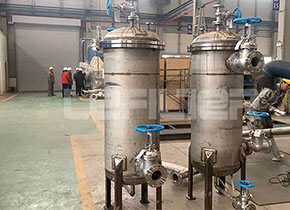 胺液三级过滤系统生产图片