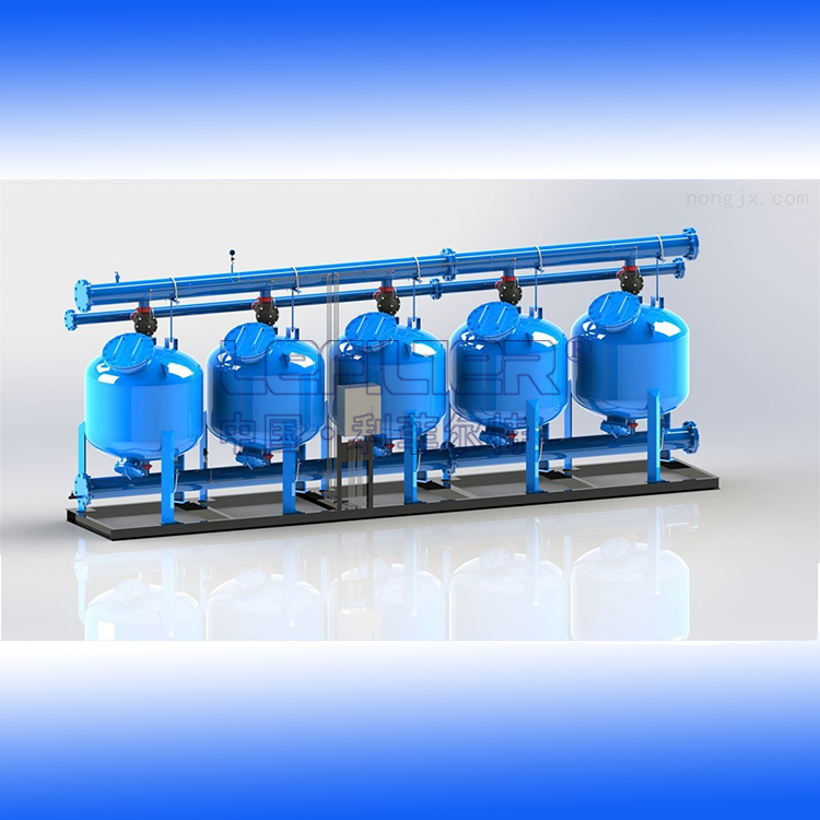 冷卻循環水淺層砂過濾器