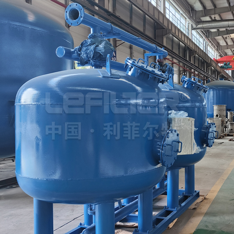 純水系統水處理淺層砂過濾器