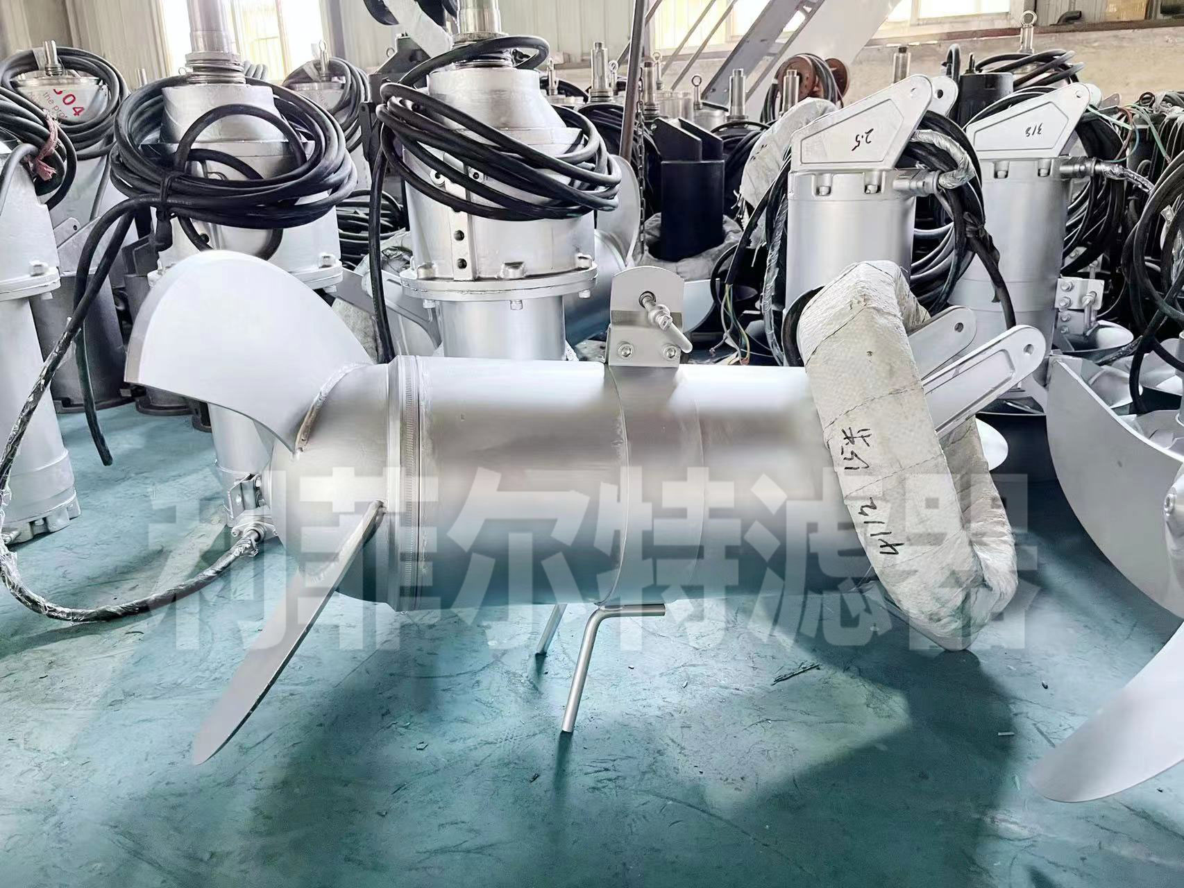 不銹鋼材質高速潛水攪拌器