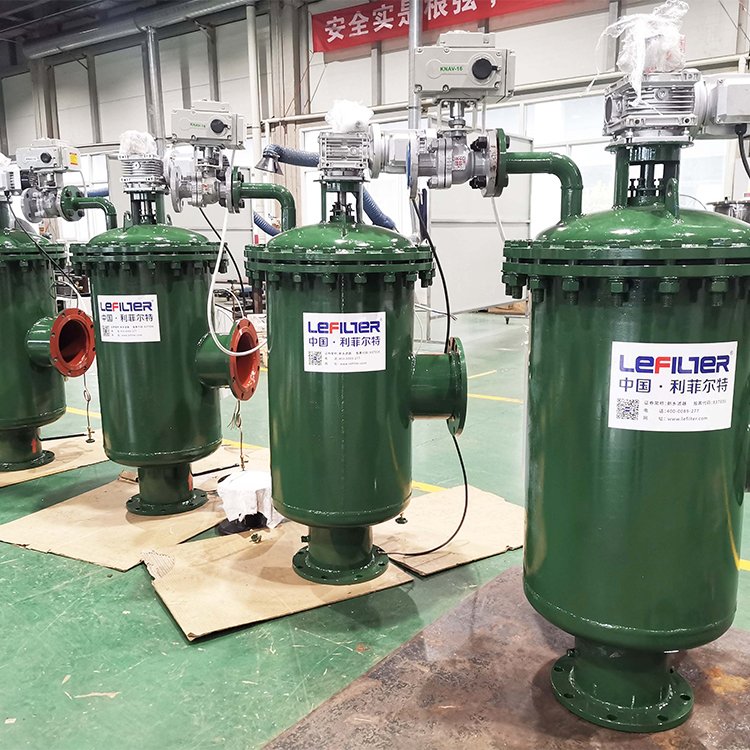 旁路過濾立式智能控制全自動清洗過濾器