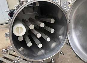 不銹鋼材質(zhì)臥式保安過濾器 不銹鋼材質(zhì)臥式保安過濾器