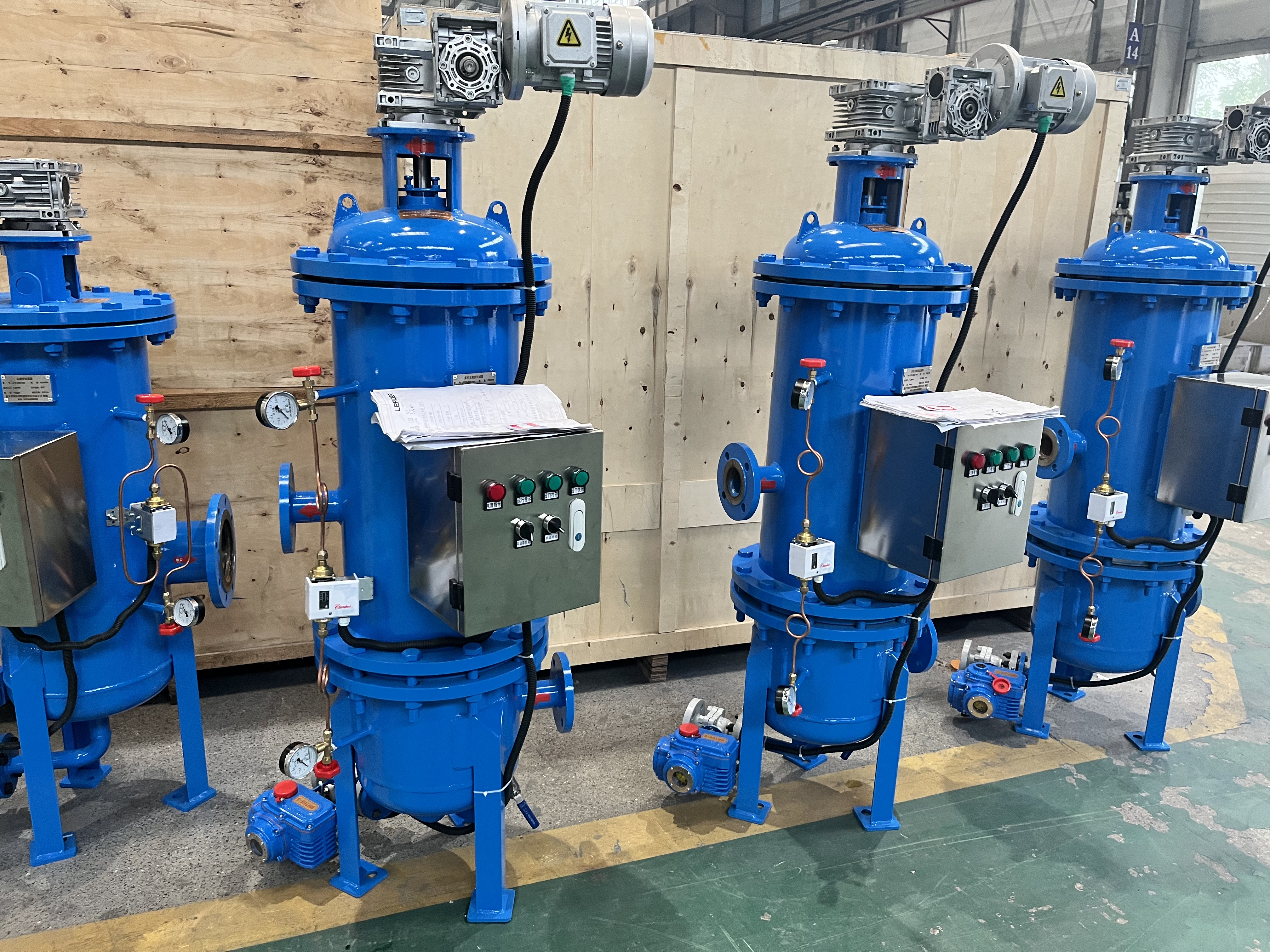 多柱式反沖洗過濾器行業應用